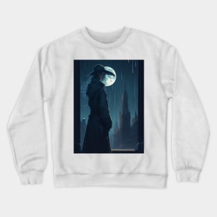 Night of Full Moon Crewneck Sweatshirt